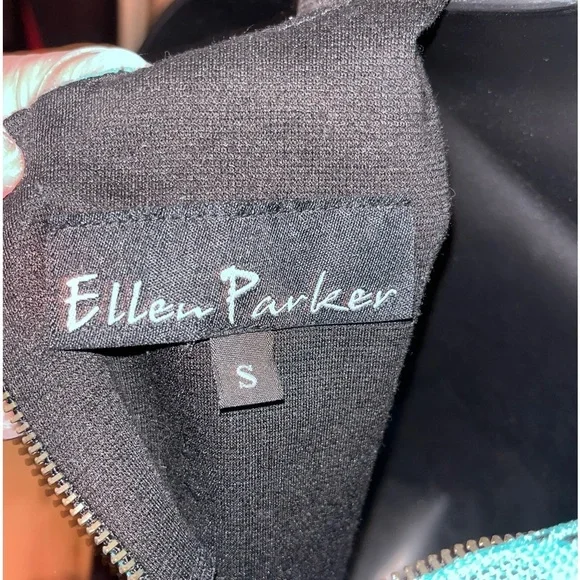 Teal & Black Small Dress - Picture 12 of 13